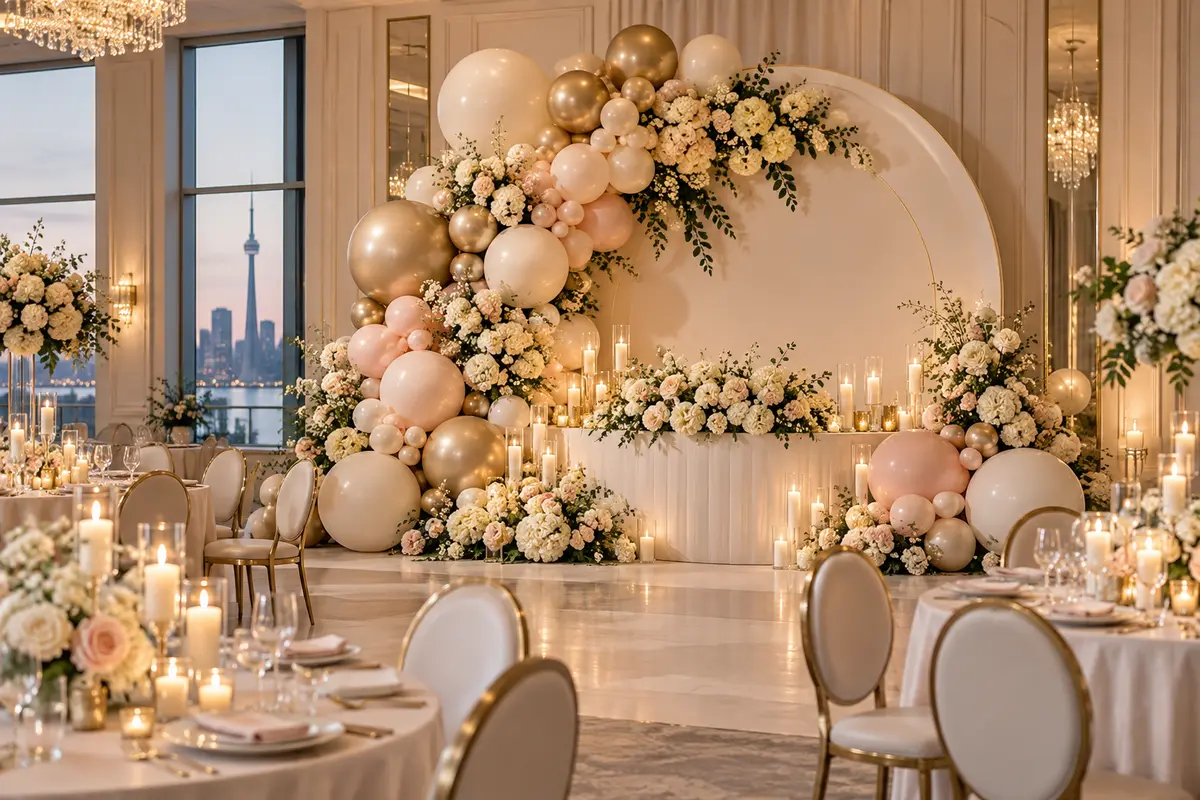 The Complete Guide to Wedding Balloon Décor in the GTA